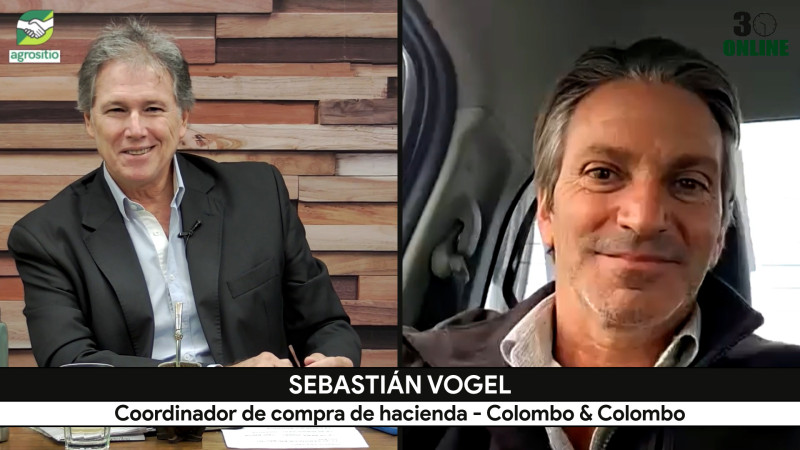 Más oferta de pasto, mas retención de Invernada, y consumo en equilibrio; con Sebas Vogel - consignatario