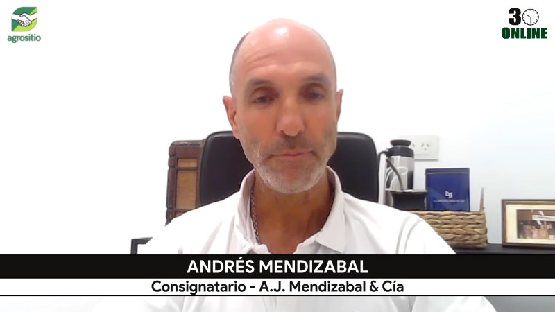 Ganadería y cambio: + retención, + peso de faena, + recría, + destetes; con Andrés Mendizabal - consignatario