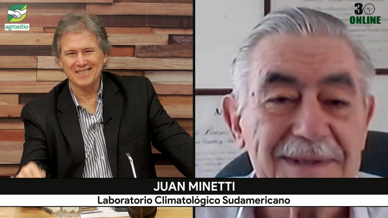 El climatólogo Juan Minetti y las 22 variables que influyen en el 