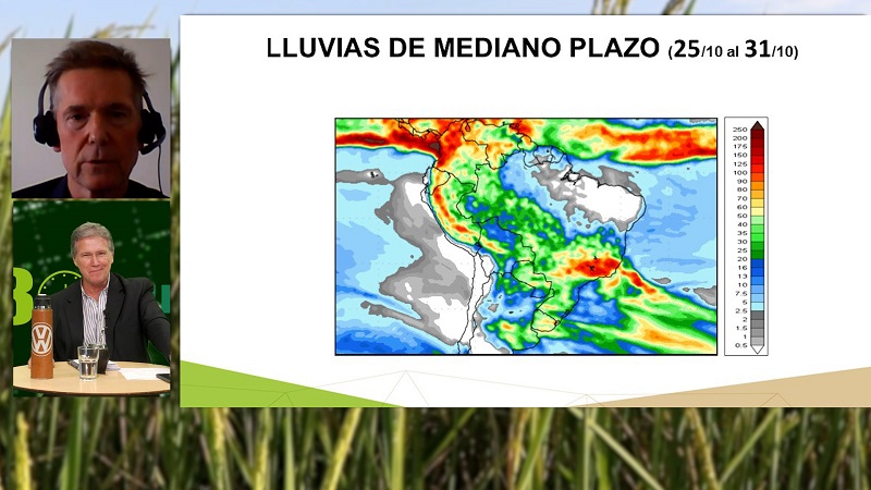 Recuperacin hdrica en progreso con sistemas precipitantes ganando frecuencia; con G. Heinzenknecht - clima